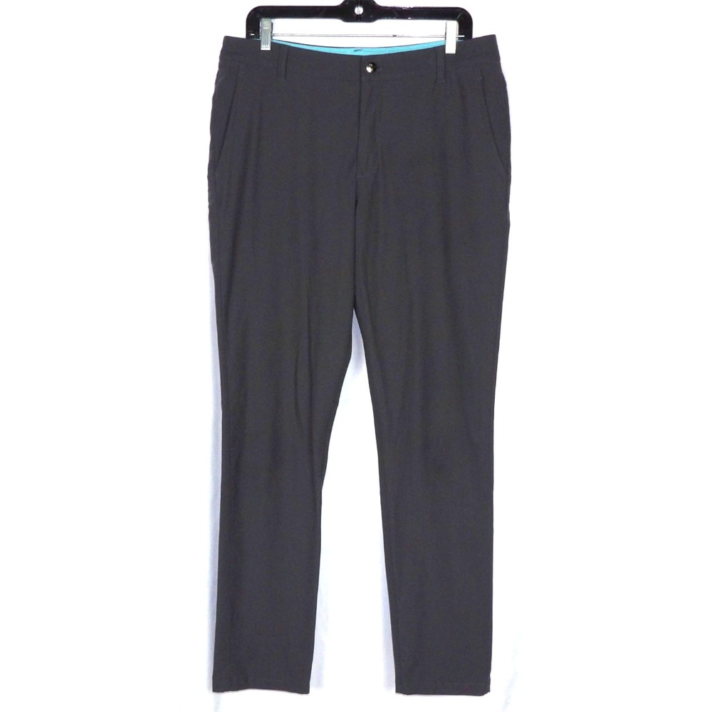 Birddogs Gray Stretch For Your Boomstick Slim Fit Chino Pants Men's 34 X 34